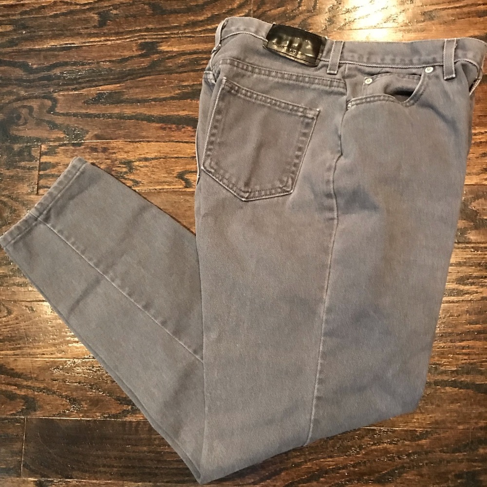 Faded Glory gray jeans 14 average